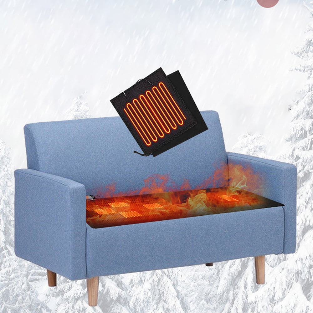 Radirus Heated Sleeping Bag Pad Mattress USB Power Warm Heating Mat Cushion for Camping