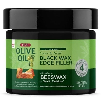 ORS Olive Oil Edge Filler Hair Wax - Black - 4.94oz