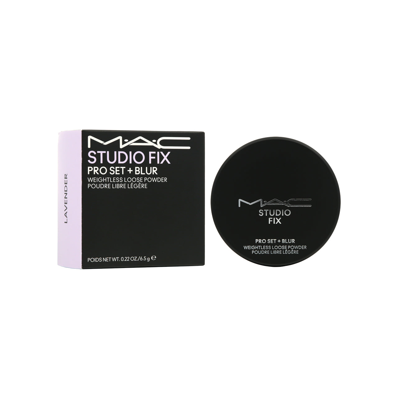 M.A.C Studio Fix Pro Set + Blur Weightless Loose Powder #Lavender 6.5g