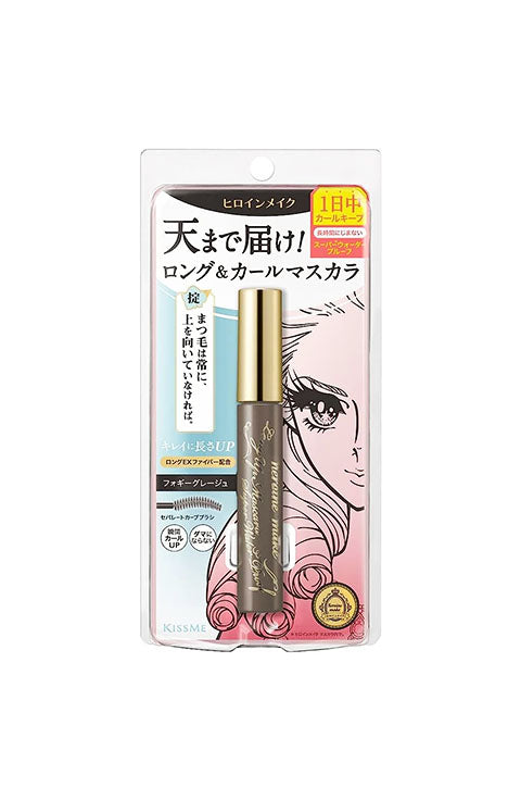 Heroine Make SP Long Up Mascara, Super WP50 (Fogy Greige), 0.2 oz (6 g)