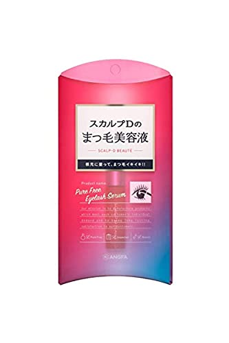 Angfa Scalp-D Beaute, Pure Free Eyelash Serum, 0.2 fl oz (6 ml)
