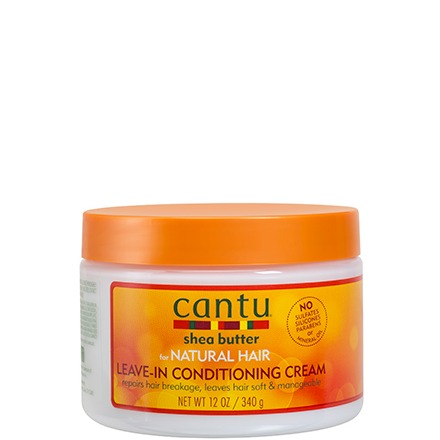 Cantu Shea Butter Natural Leave-In Conditioning Cream - 12 fl oz