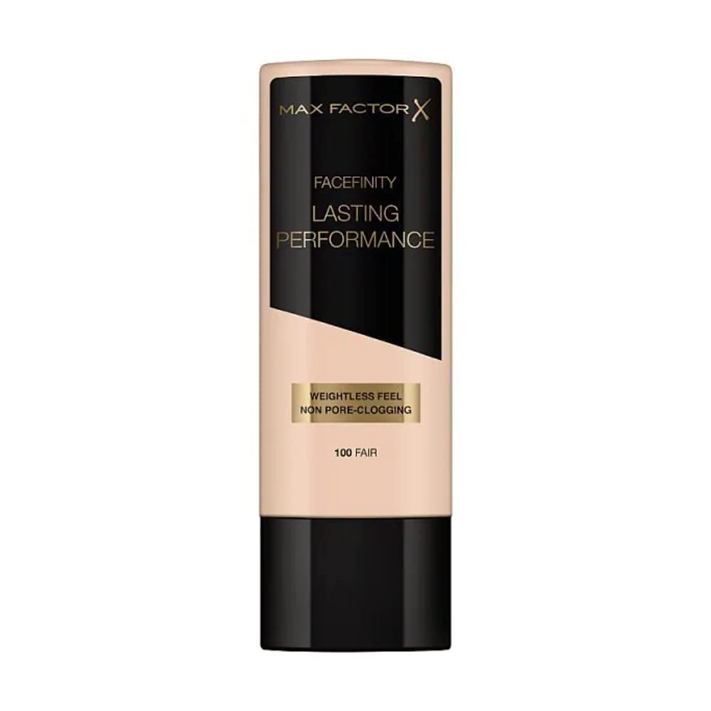 3 x Max Factor, Lasting Performance Foundation, 100 Fair, (35ml), New by Max Factor
