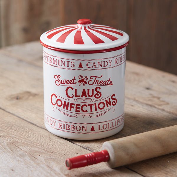 Claus Confections Container
