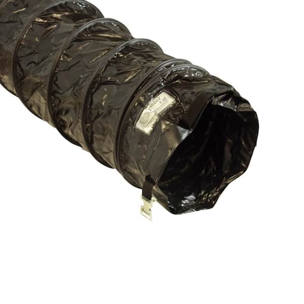 Air Ventilator Coil Flexible Ducting 6 in. D x 25 ft. Black