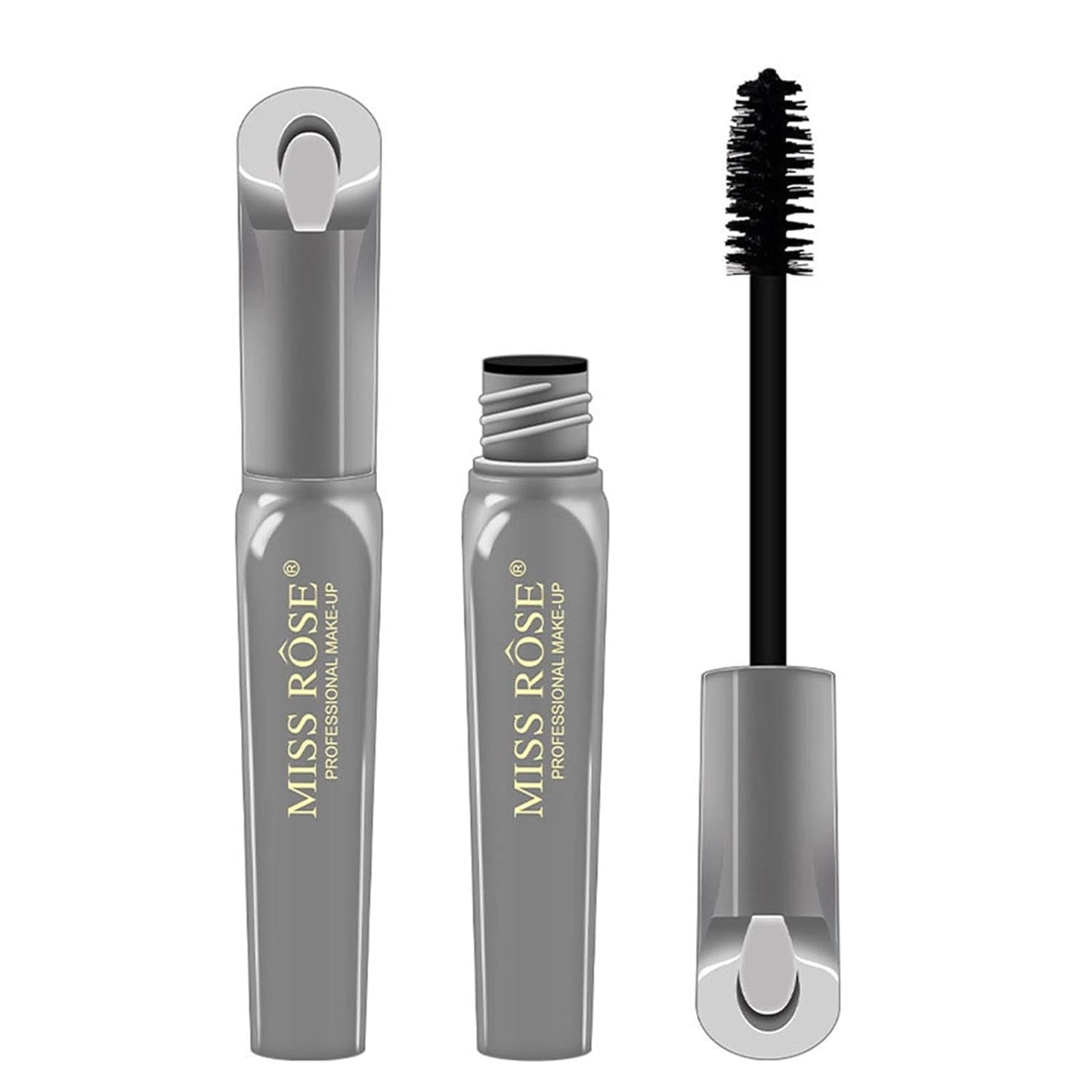 4D Mascara Waterproof Fibre Black Liquid Lash Extensions Mascara, Lengthening Voluminous Mascara, Long Lasting Mascara, Eye Makeup Gift For Women