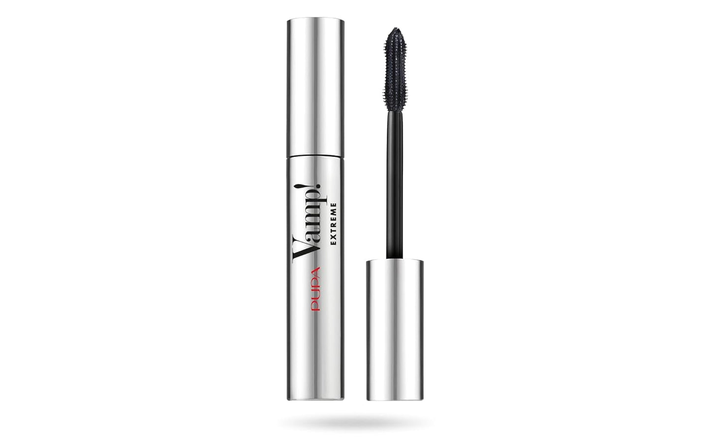 PUPA Milano Vamp! Extreme Mascara - For Voluminous And Dramatic Eyelashes Lengthening Defining Formula Adds Impact Boost Your Eye Allure With Long, Thick Lashes 010 Extra Black 0.4 Oz, I0111752