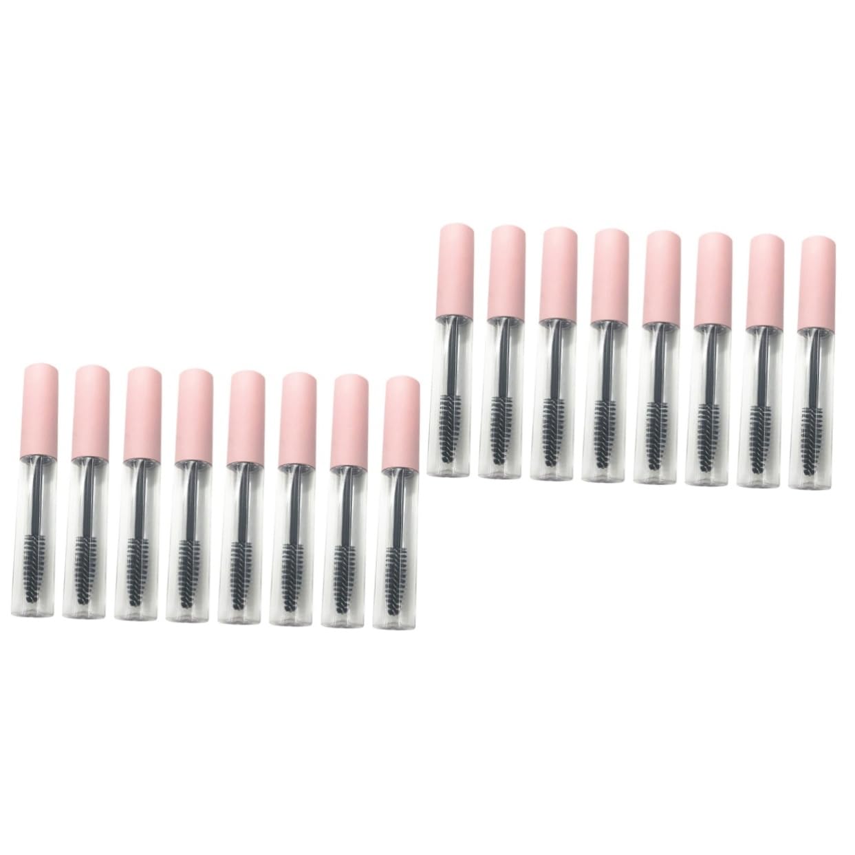 FRCOLOR 16 pcs mascara tube makeup containers lip balm containers pink containers eyelash applicator empty liquid tube bottle Cosmetic Container abs Mascara Wands Eyelash Cream Containers