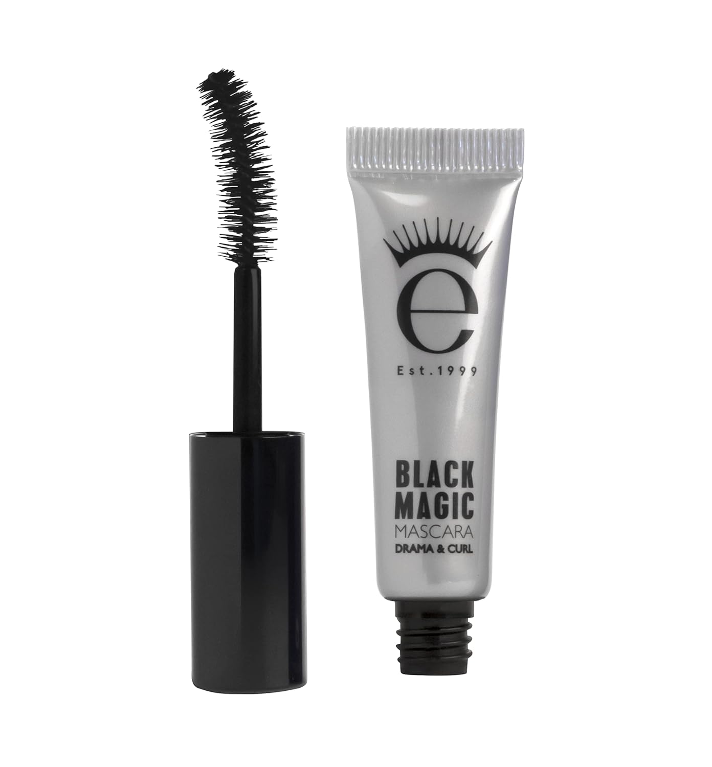 Eyeko Black Magic Mascara Travel Size - Intense Black - for Volume & Length - Nourishing with Keratin & Shea Butter 4ml