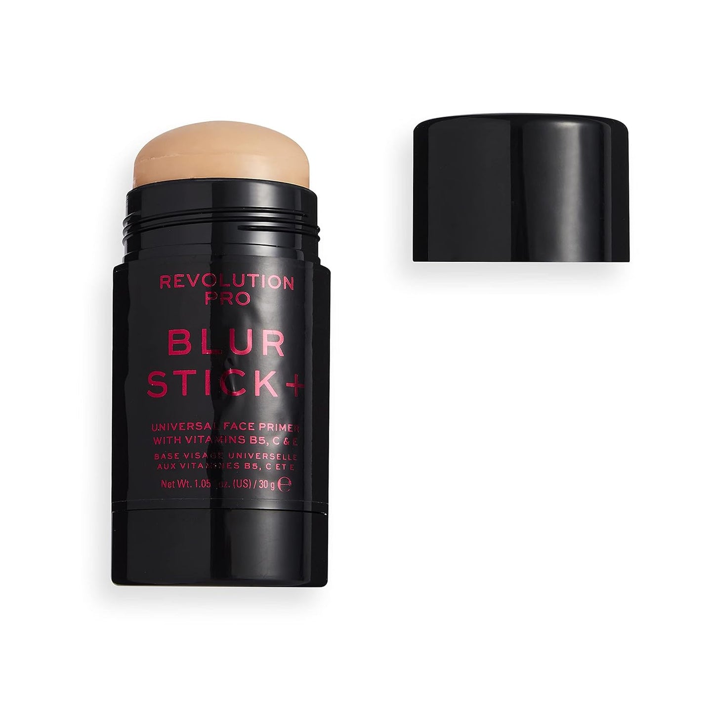 Revolution Pro Blur Stick Plus, Primer for Face Makeup, Pore Minimizer, Matte Finish, Leaves Skin Looking Flawless, Suitable for All Skin Tones, 30g