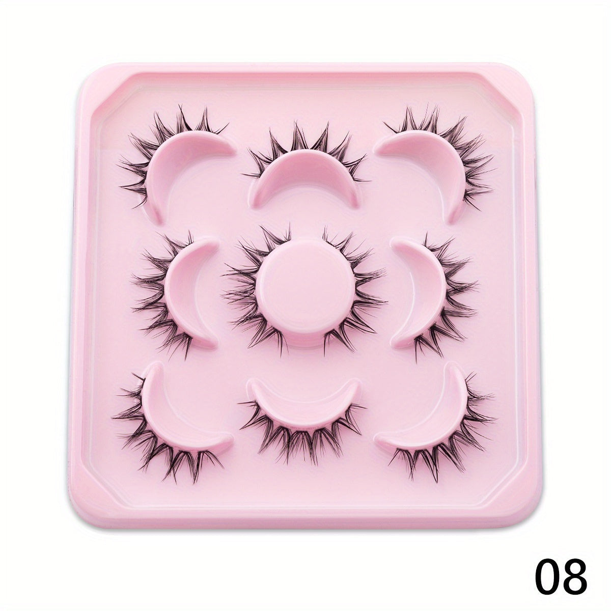 Natural 3D Faux Mink Lashes - Soft and Long-Lasting False Eyelashes with Transparent Roots