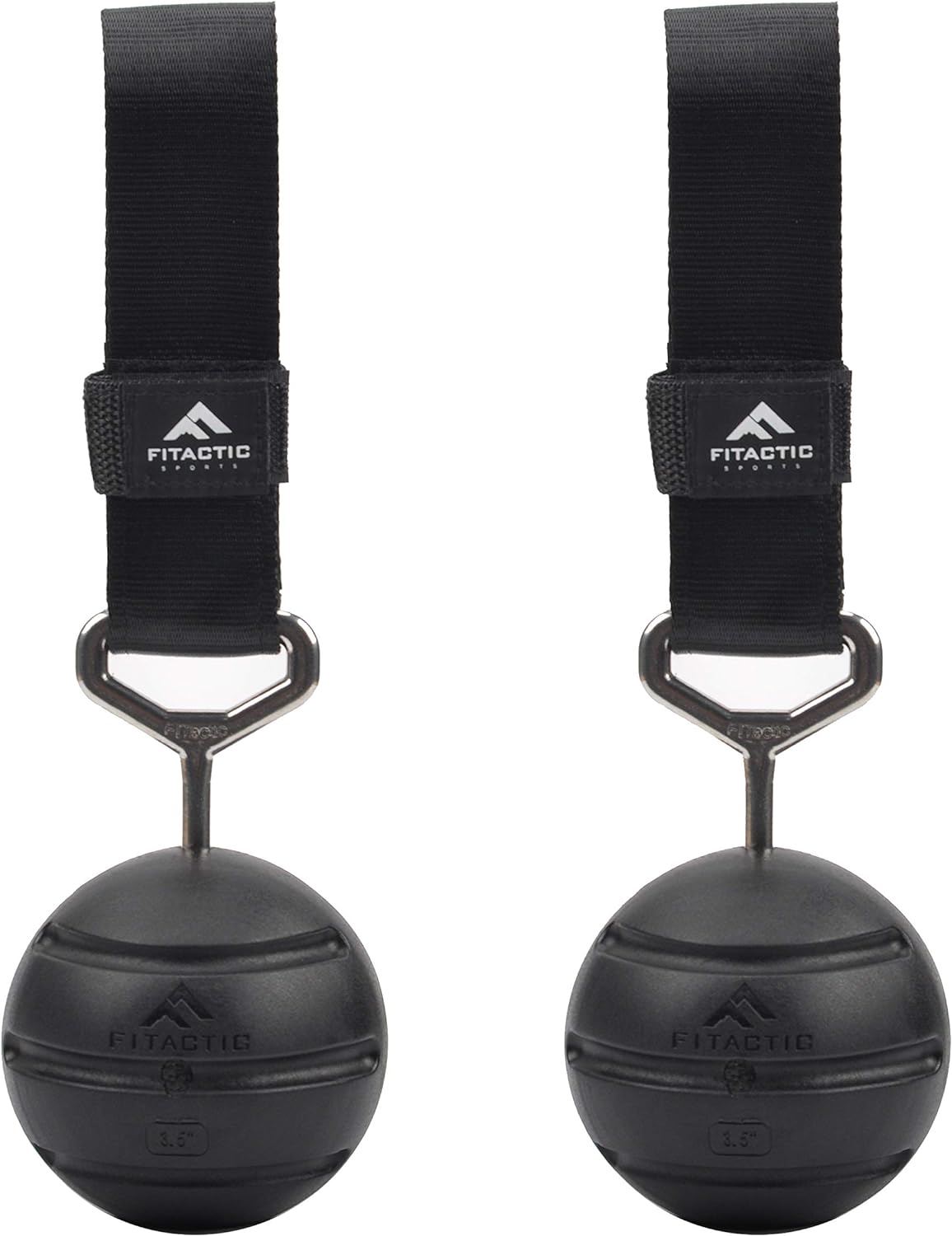 Rock Climbing Solid Training Cannonball Bomb Power Pull Up Ball Hold Grips for Straps for Finger, Forearm, Biceps, Back Muscles