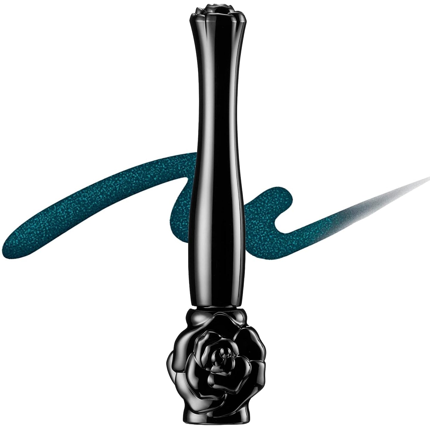 ANNA SUI Perfect Eyeliner - Solid Black - Glossy Shine - Creates Impact Eyes - Smudge-Proof - Long-Lasting - Easily Removed - 0.13 fl oz