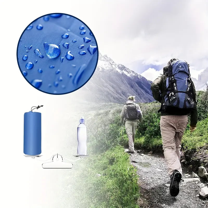 Outdoor Sleeping Pad Built-in Inflator Pump Travel Mat Ultralight Inflatable Mattress Camping Equipment for Hiking Tourist