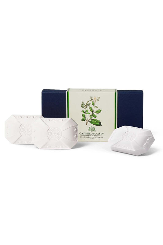 Caswell Massey Gardenia 3 Bar Soap Set