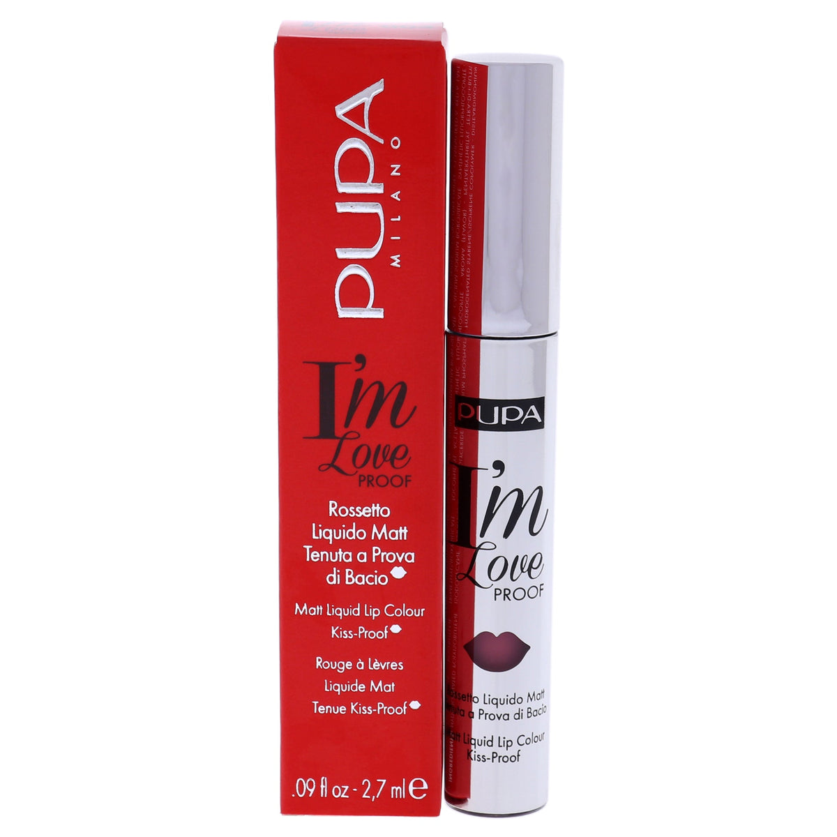 I Am Love Proof Matt Liquid Lip Color - 004 Intense Rose