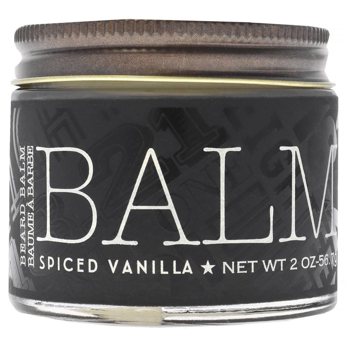 Beard Balm - Spiced Vanilla by 18.21 Man Made for Men 2 oz Balm