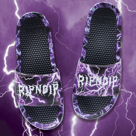 Nikola Slides (Purple/Black)
