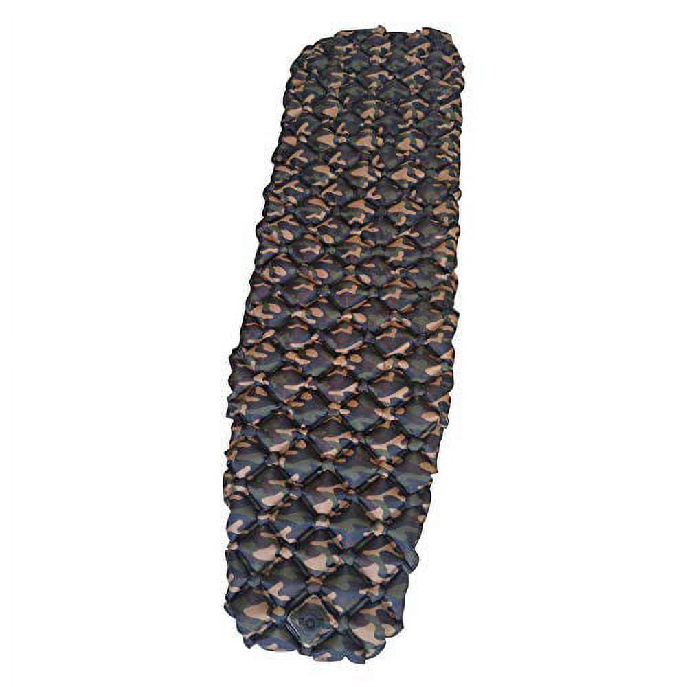 NTK Sleeping PAD Camping Inflatable Sleeping Pad Large, Ultralight 14.5 OZ, Sleeping Mat for Backpacking, Hiking Air Mattress, Lightweight & Compact Hunter Green and Woodland Camo.