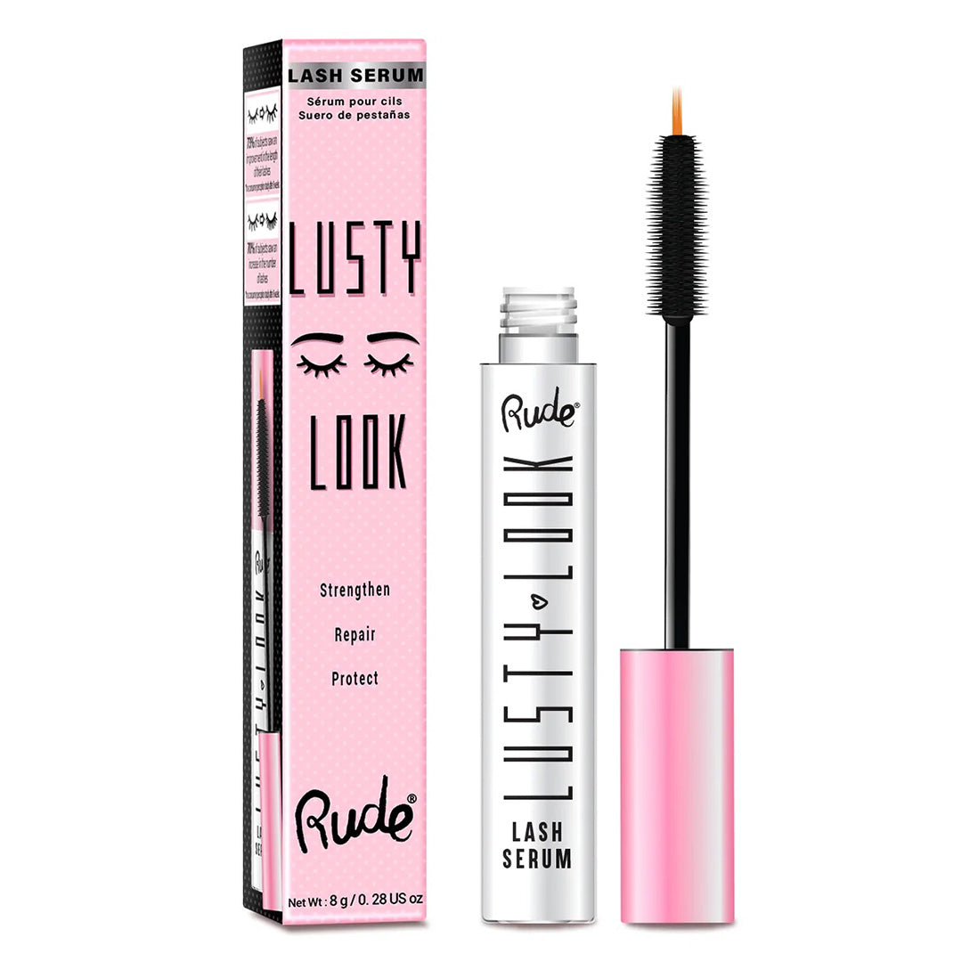 Sérum para pestañas Lusty Look Rude Cosmetics - Venta al por mayor 4 Unidades (RC-38026)