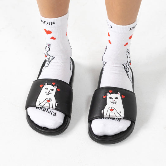 Nermal Loves Slides (Black)