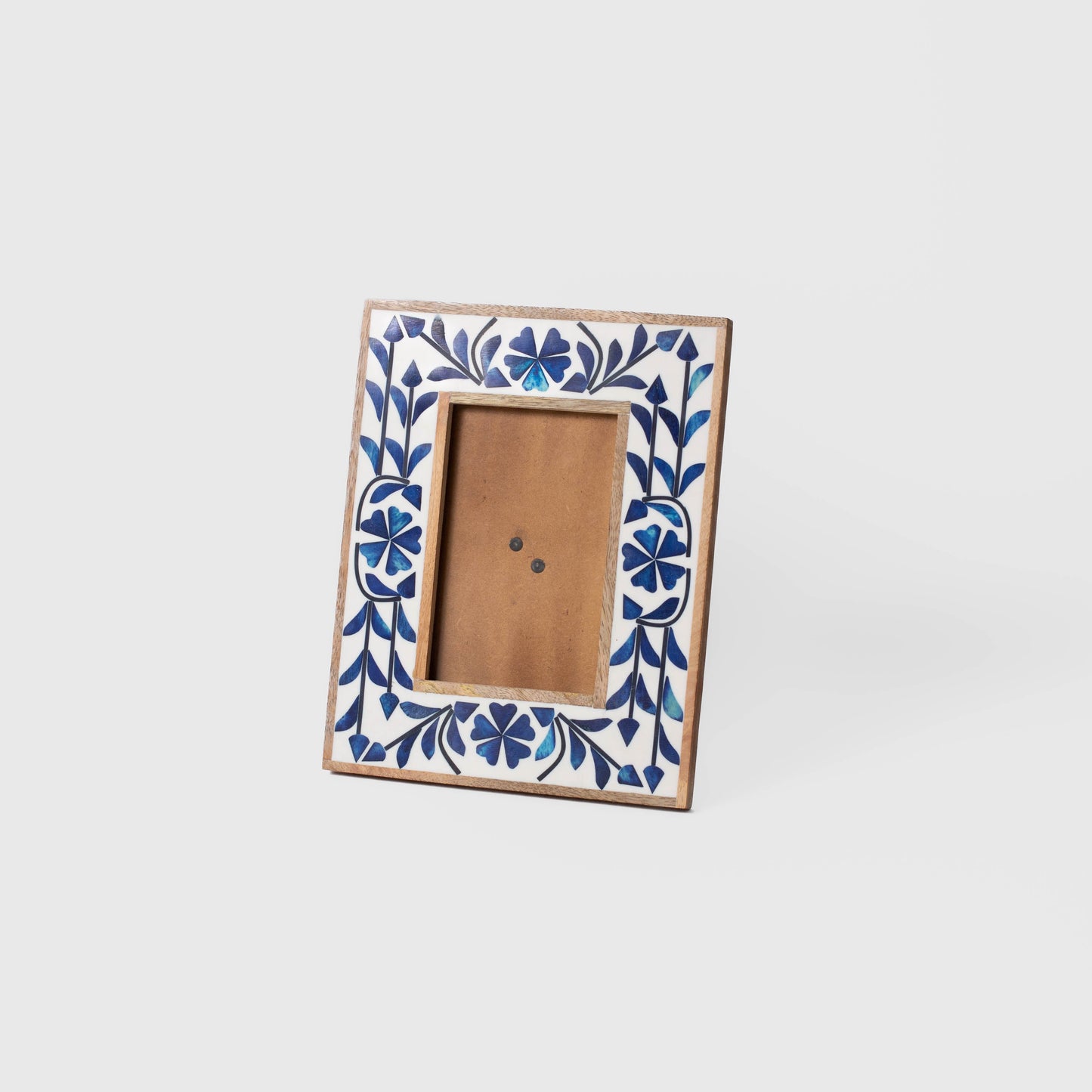 Blue Belle Inlay Photo Frame