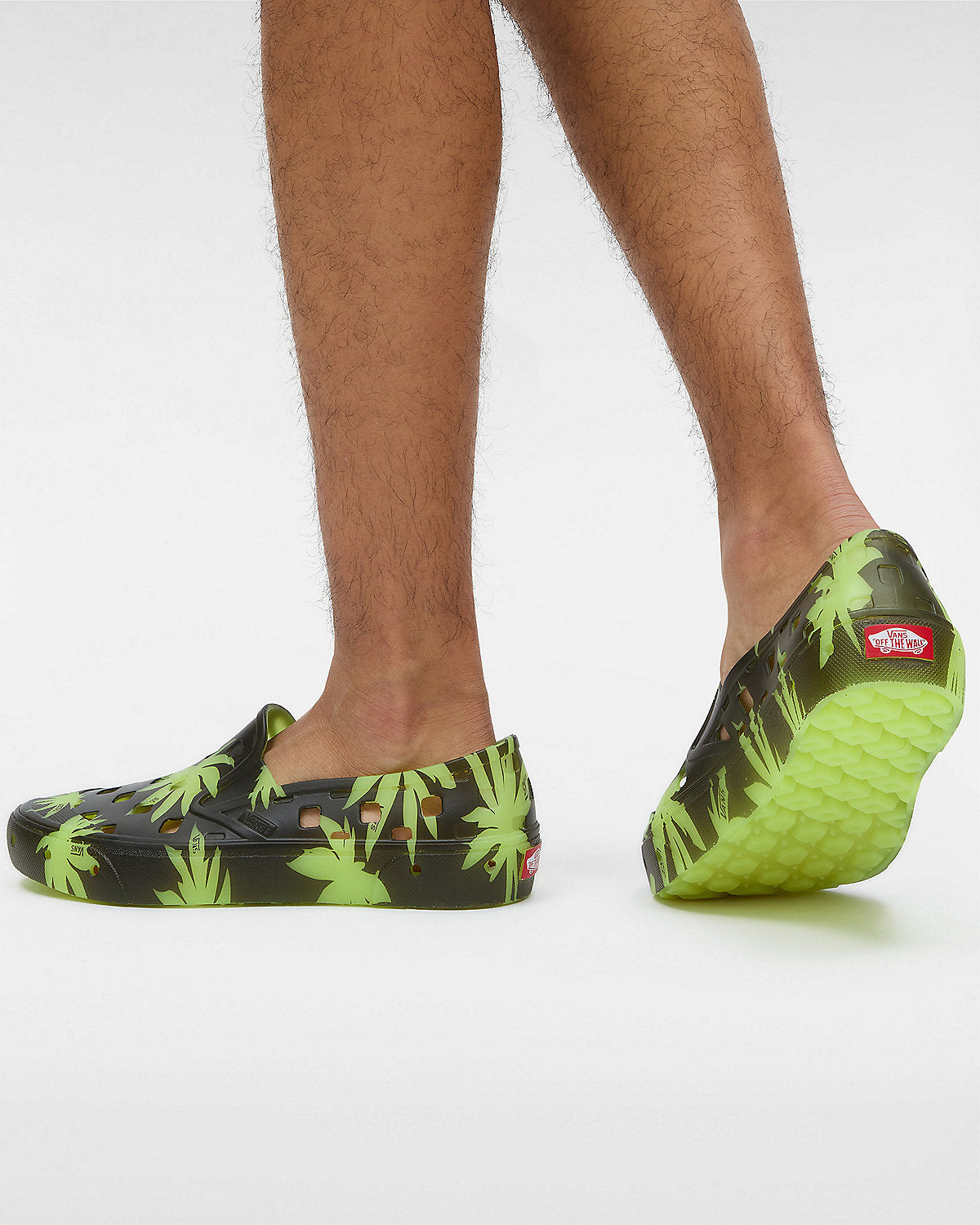 VANS Unisex TRK Slip On Slide - Palm Black