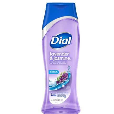 Dial Body Wash Calm & Soothe Lavender & Jasmine Scent 16 fl oz