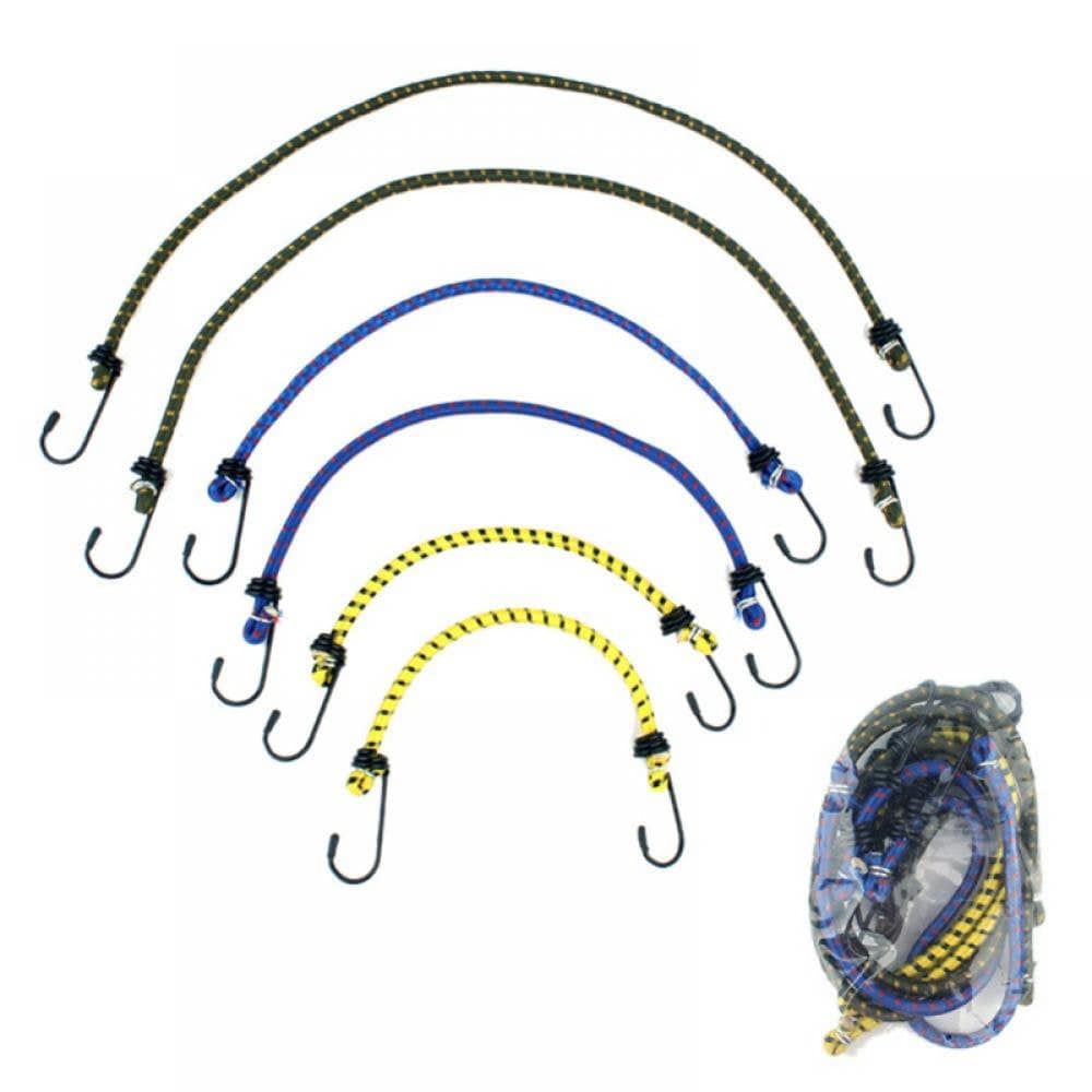 Clearance!Outdoor Bundled Rope 6Pcs/Set Elastic Band Tent Rope Elastic Clothesline Camping Accessories Luggage Strapping Tent Accessory