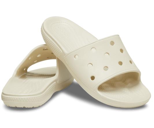 Crocs Unisex Classic Slide - Bone