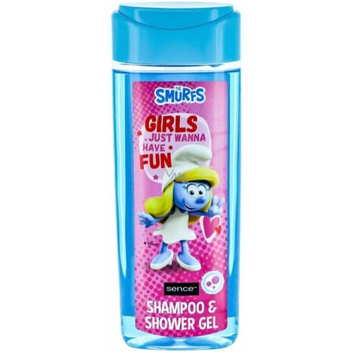 Smurfs Smurfette Shower Gel And Hair Shampoo For Children 210 Ml