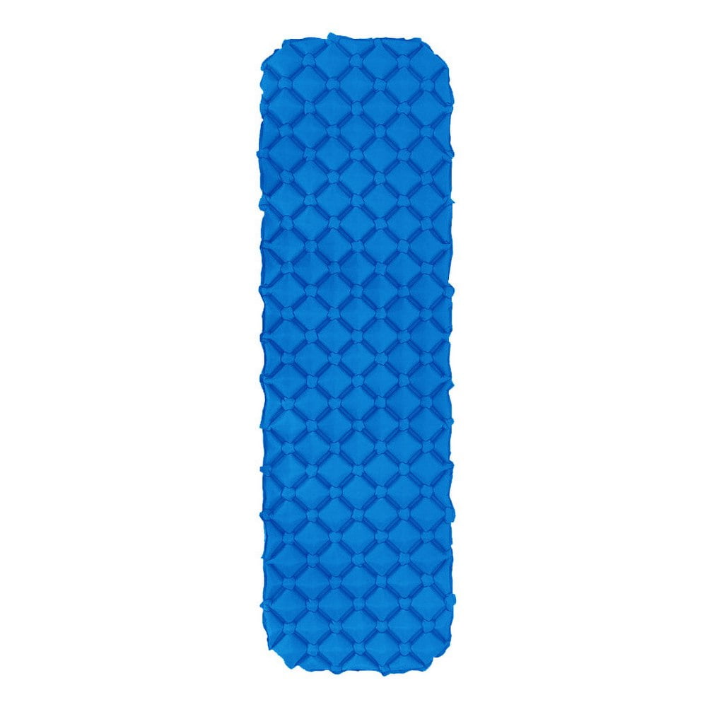 Ultralight Camping Sleeping Pad, Backpacking Camping Mattress for Hiking - Inflatable & Compact (Blue)