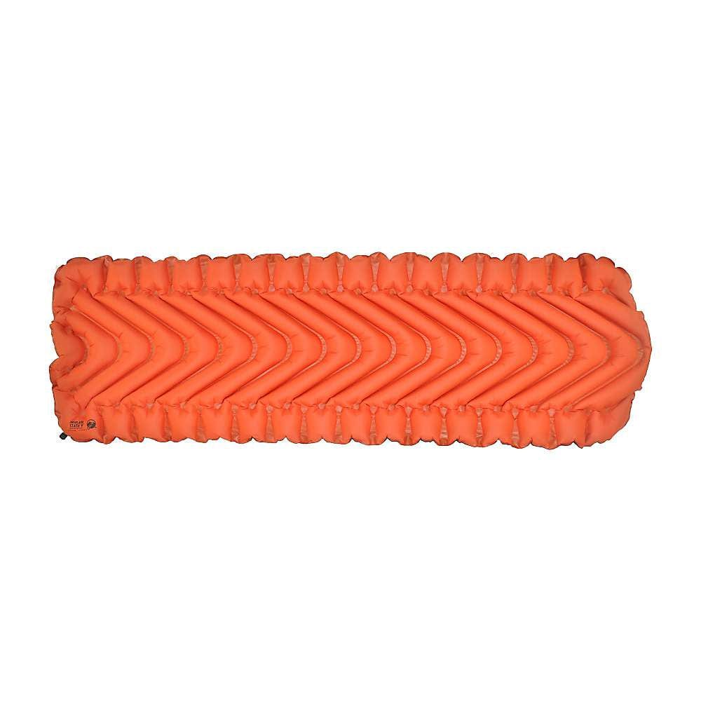 Klymit Insulated Static V Sleeping Pad, 72X23X2.5In, Orange