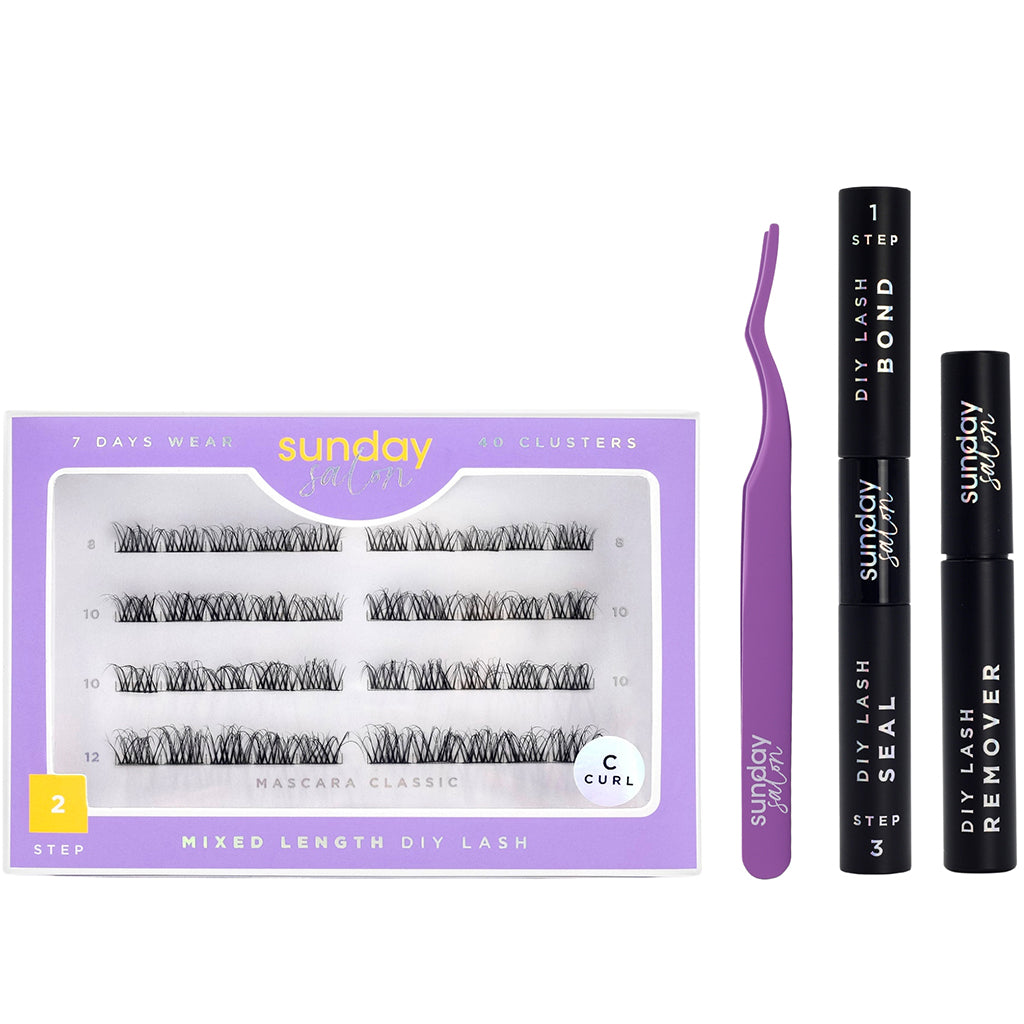 Lola's Lashes Sunday Salon DIY Lash Extensions Starter Kit - Mascara Classic