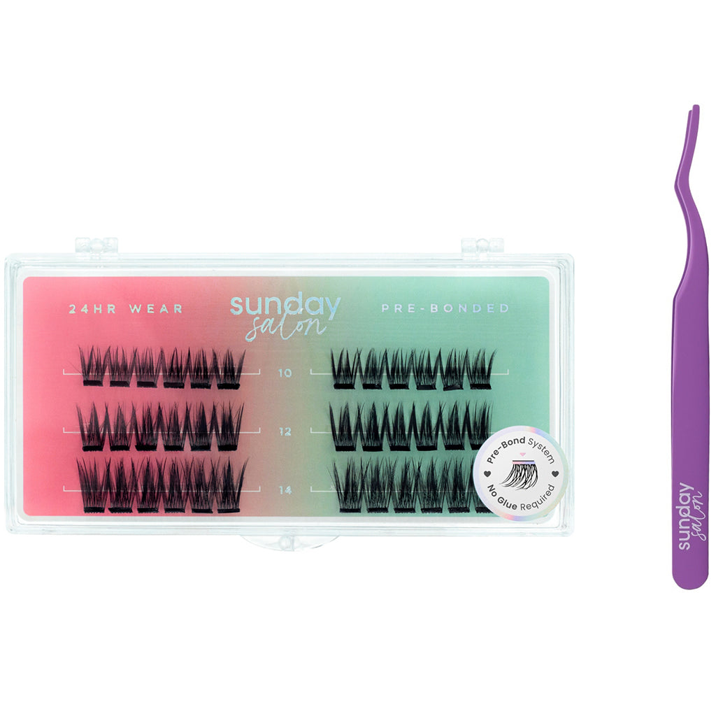 Lola's Lashes Sunday Salon Press-On Lashes Starter Kit - Defined