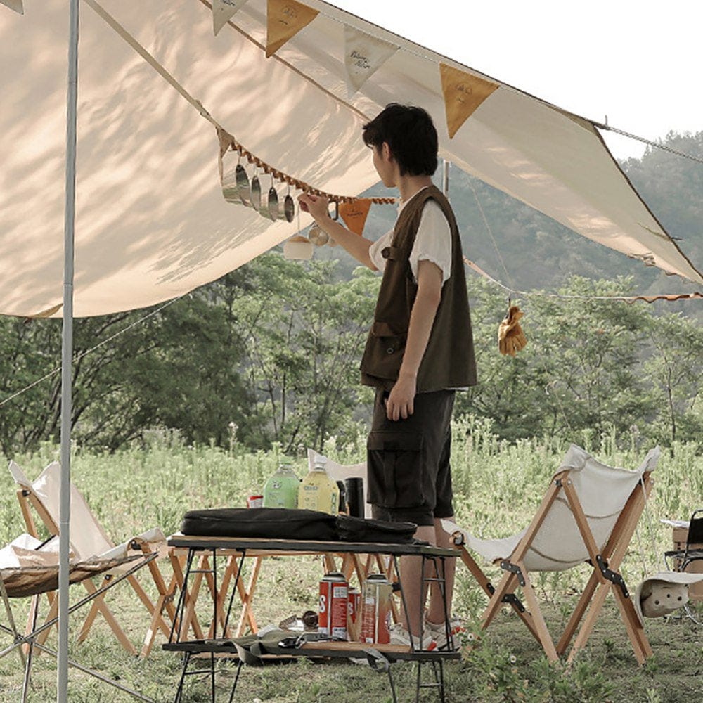 Naiyafly Outdoor Camping Rope Multi-Purpose Hanging Rope Tent Canopy Storage Accessories