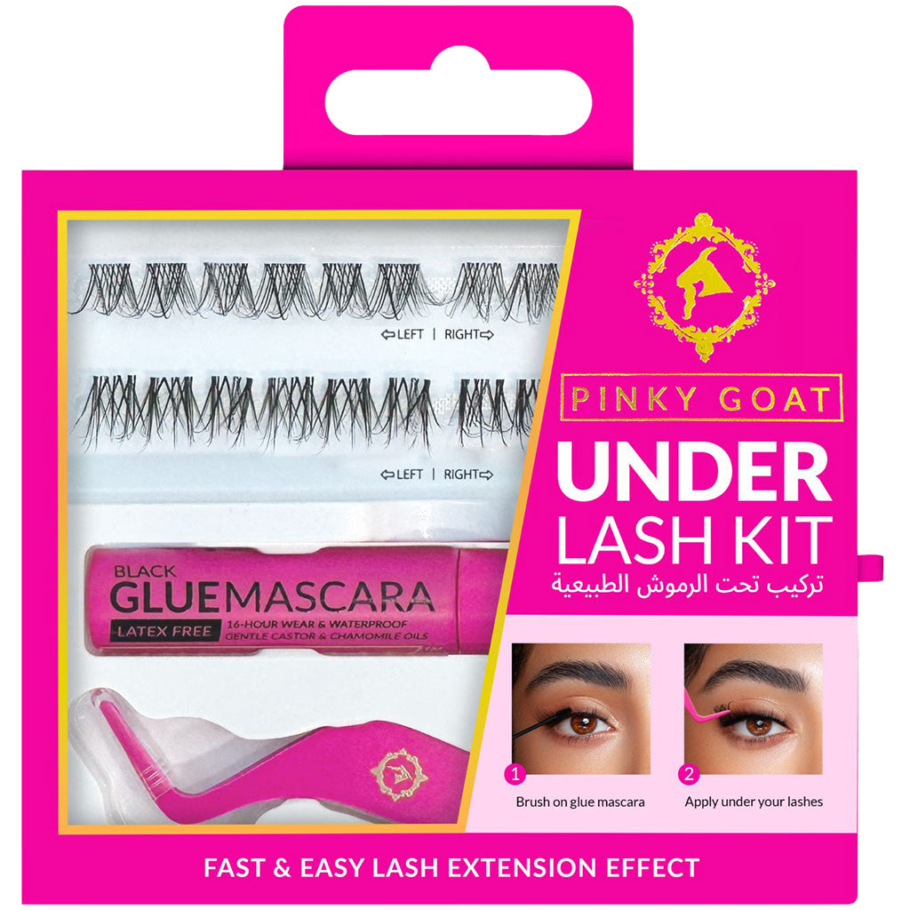 Pinky Goat Lashes - Under Lash Kit
