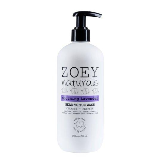Zoey Naturals Head to Toe Wash 17oz