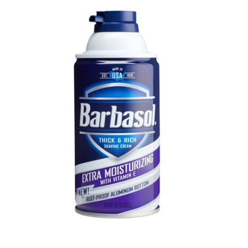 Barbasol Extra Moisturizing With Vitamin E Thick & Rich Shaving Cream For Men, 10 Oz