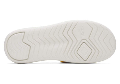 TOMS Womens Alpargata Mallow Terry Slide - Yellow