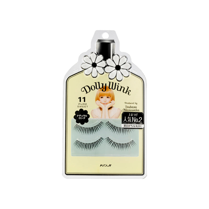 Koji Dolly Wink False Eyelashes No.11 Pure Sweet 2 Pairs