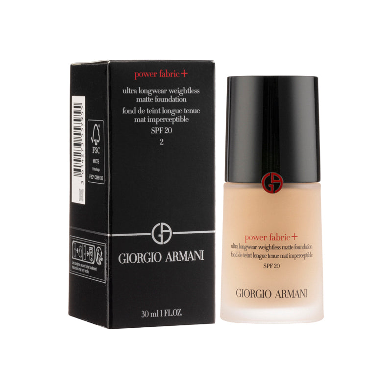 Giorgio Armani Power Fabric+ Ultra Longwear Weightless Matte Foundation