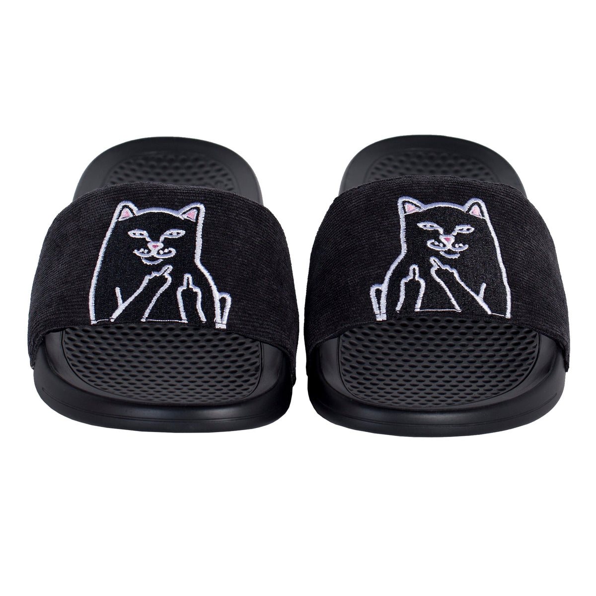 Lord Jermal Slides (Black Corduroy)
