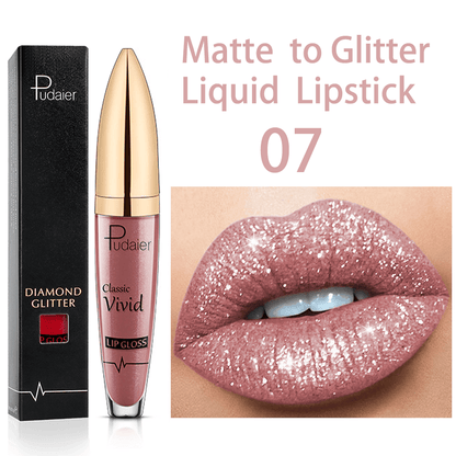 18 Colors Diamond Shimmer Glitter Lip Gloss