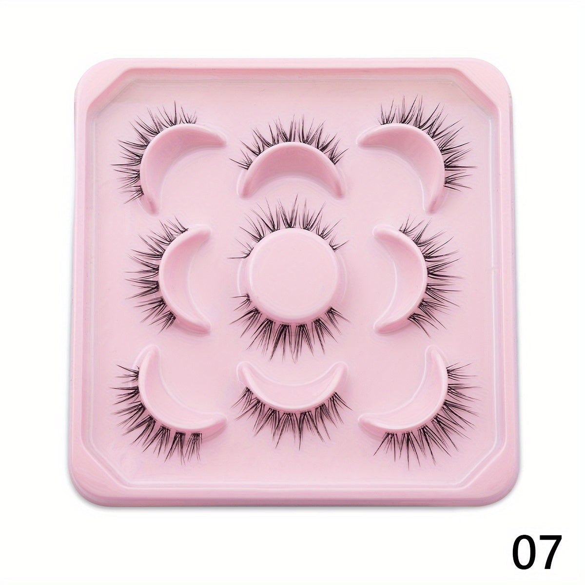 Natural 3D Faux Mink Lashes - Soft and Long-Lasting False Eyelashes with Transparent Roots