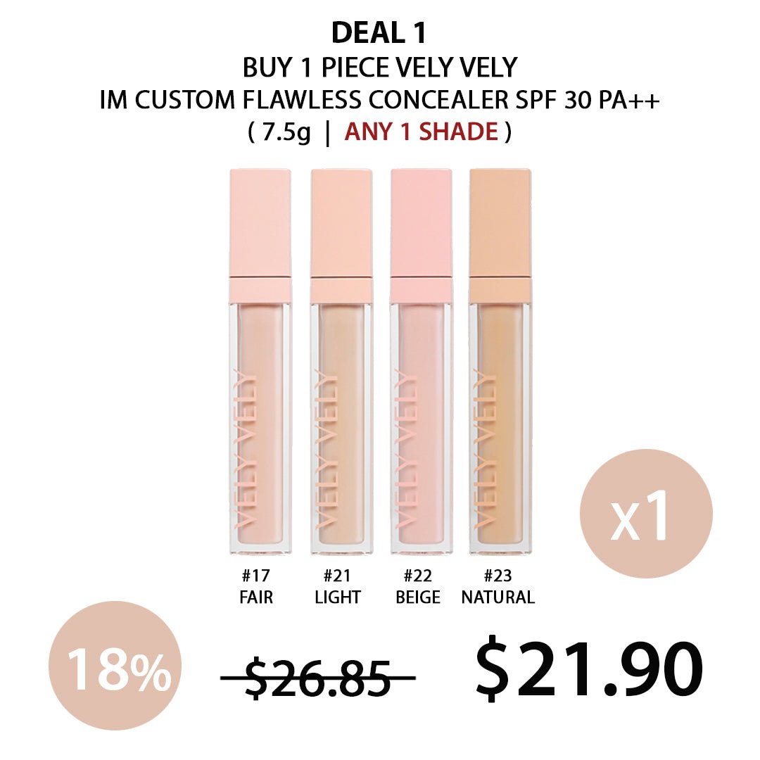 [VELY VELY] Im Custom Flawless Concealer SPF 30 PA++ 7.5g