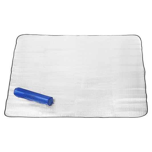 BESTHUA Picnic Mat | Waterproof Aluminum Foil Foam Foil Blanket | Foldable Ultralight Camping Mat Foam Pad, Insulating Foil Mat Sleeping Tent Pad for Traveling Backpacking Hiking