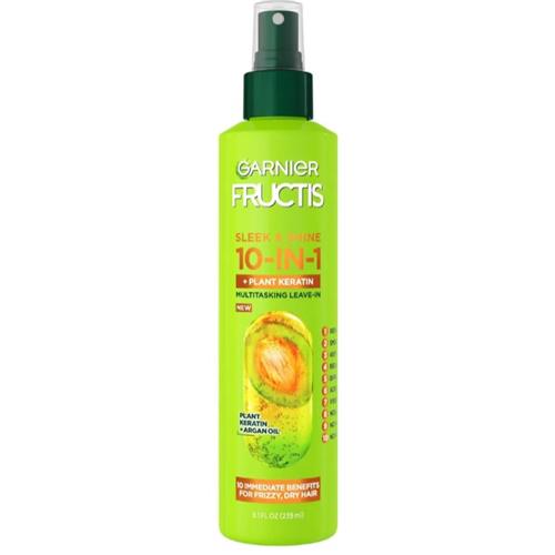 Garnier Fructis Sleek & Shine 10-in-1 Hair Spray for Frizzy & Dry Hair - 8.1 fl oz