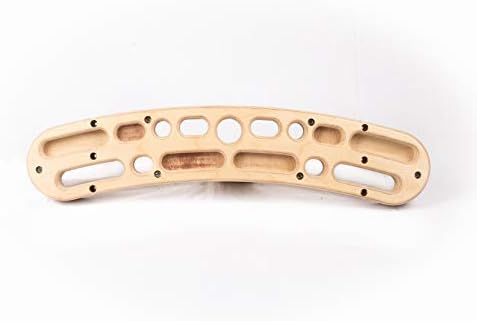 Premium Birch Hangboard Grip Trainer | Designed to strengthen your fingers, wrists, grips, arms and more (Made in the USA)