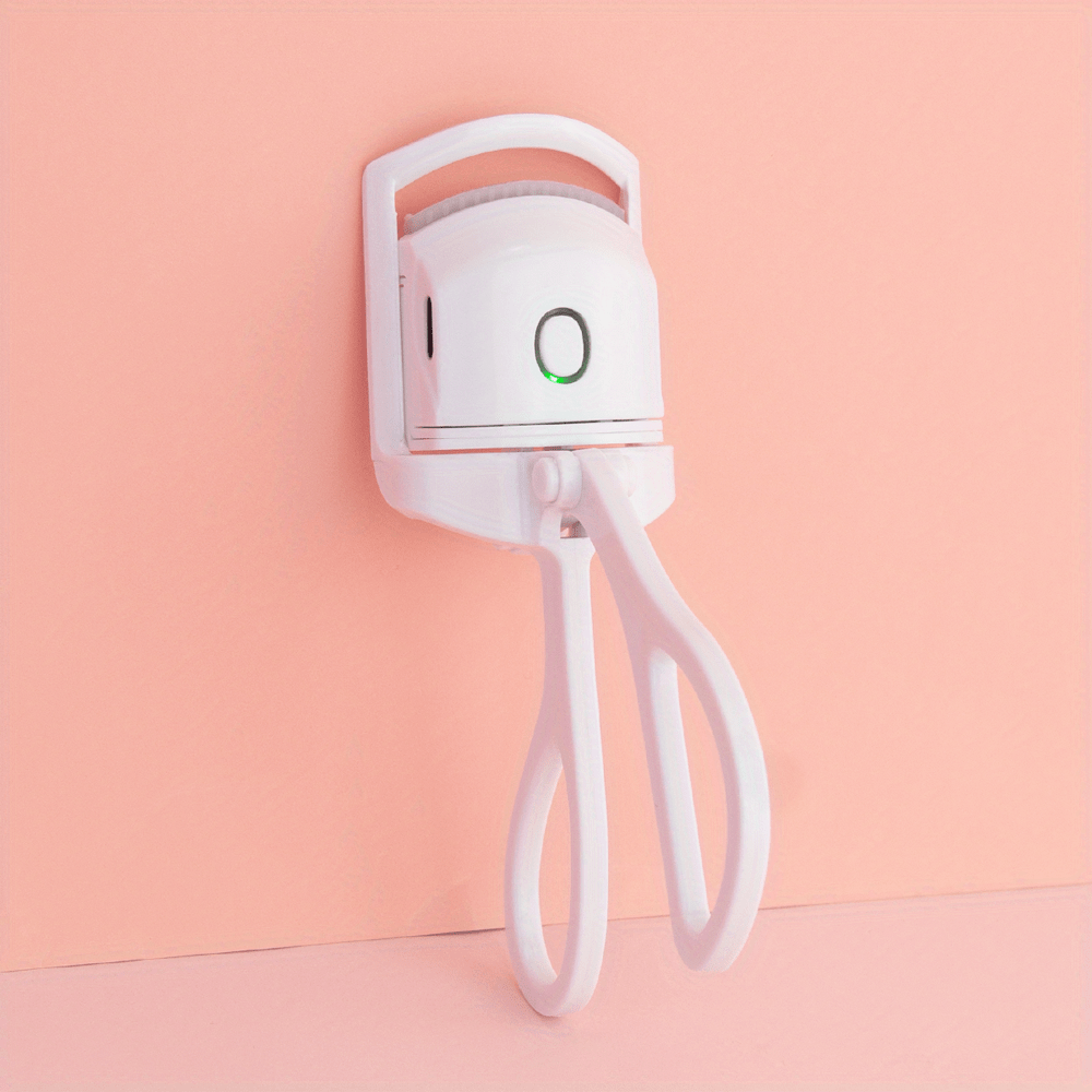 Heated Eyelash Curler, Rechargeable Electric Eyelash Curler, Long-Lasting Heated Lash Curler With Quick Pre-Heat, Handheld Heated Eyelash Clip For Make Up